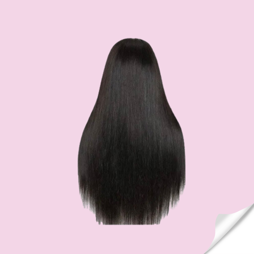 Straight Closure Wig